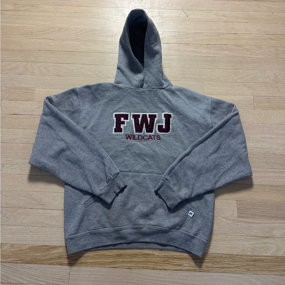 Russell Athletic Gray FWJ Wildcats Hoodie